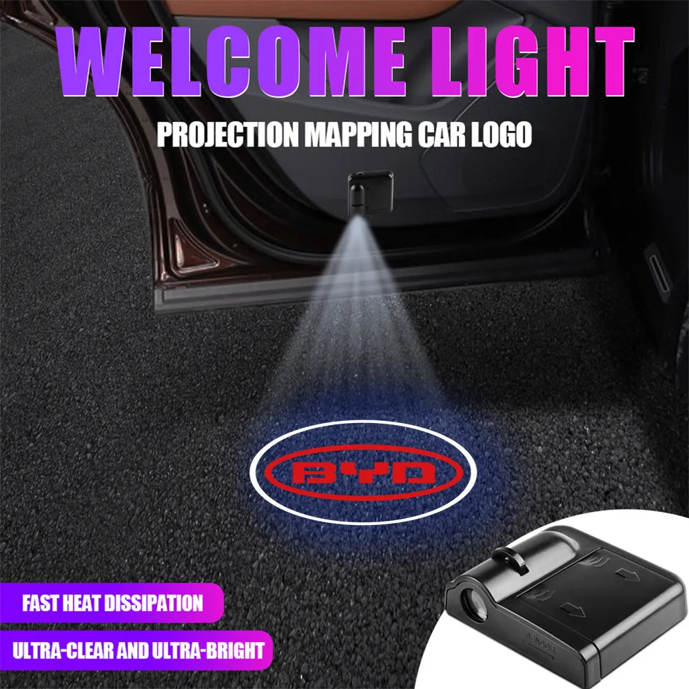 إضاءة ترحيب LED للأبواب لـ BYD