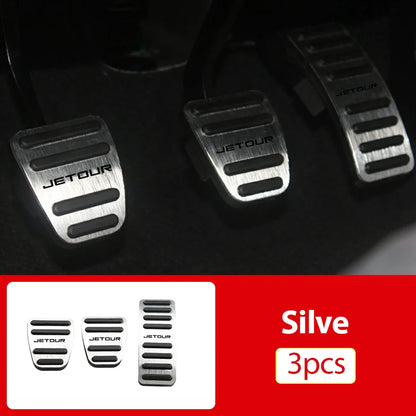 غطاء دواسات البنزين والفرامل لجيب جيتور X70 / X90 Plus / X95 / Dashing (2018-2024)
