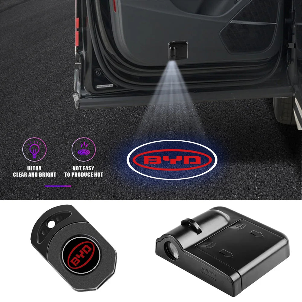 إضاءة ترحيب LED للأبواب لـ BYD