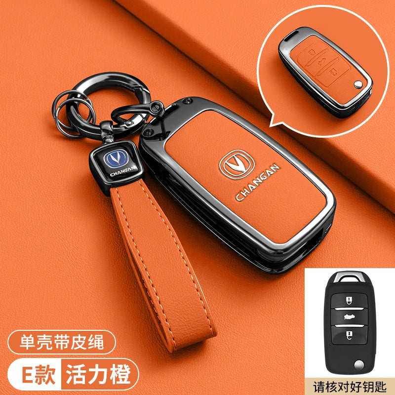 Car  Key Cover Case for Changan CS15 CS35 CS75 CS95 V3 V5 V7 Eado Raeton Plus Coupe Protector Holder Shield