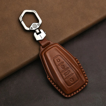 غطاء مفتاح جلدي لـ Geely Coolray