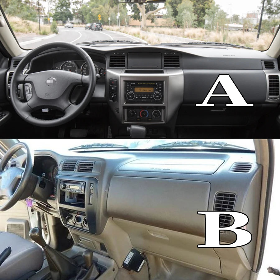 غطاء طبلون شمواه لنيسان باترول Y61 ST / GRX / GR / Pickup – واقي لوحة القيادة