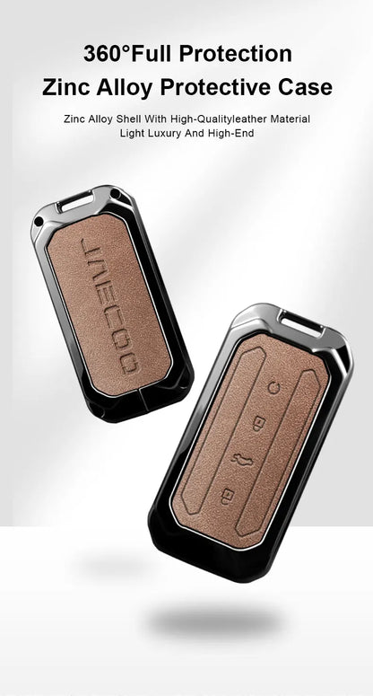 غطاء مفتاح زنك فاخر لـ Jaecoo J5 / J7