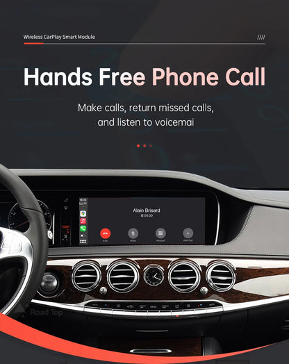 واجهة CarPlay لاسلكية لمرسيدس S-Class (W222)