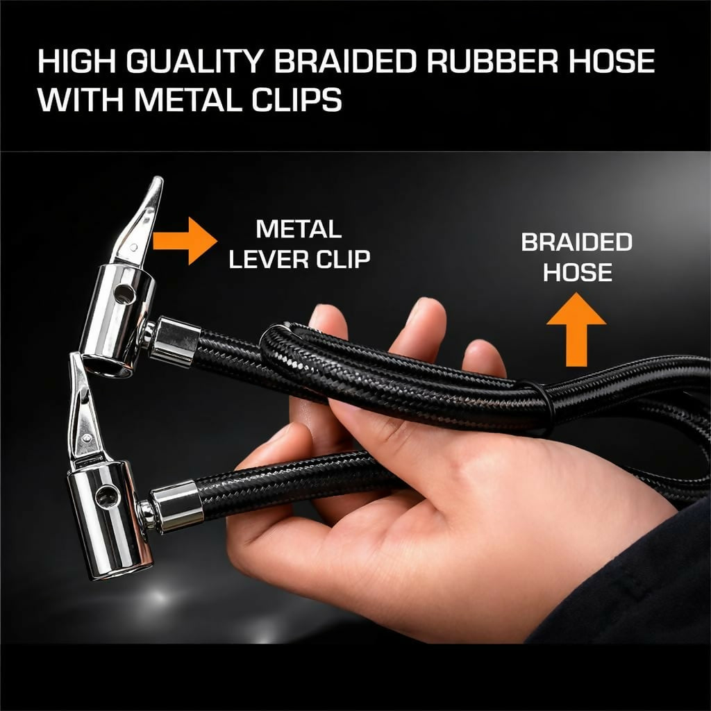 2-in-1 Car Vacuum Cleaner & Tire Inflator